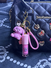 Load image into Gallery viewer, pink love pup lippie charm
