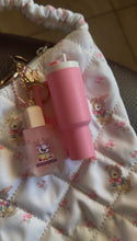 Load image into Gallery viewer, pink strawberry pop stanley lippie charm
